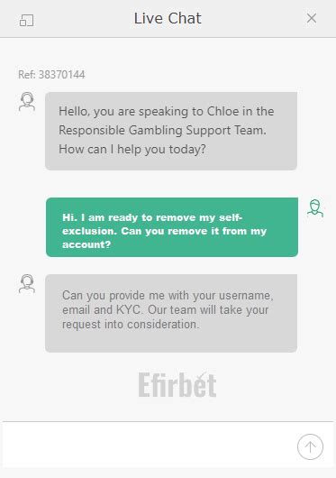 how to remove self exclusion.